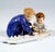 Art Nouveau Meissen Children Baking Sand Cakes Figurines by Hentschelkinder, 1906 For Sale - Image 3 of 6