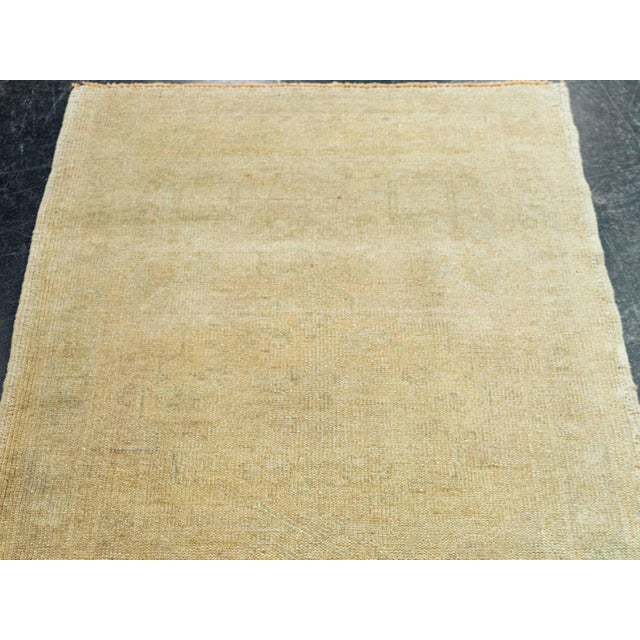 Turkish Mini Rug Oriental Hand Knotted Vintage Rug 2' x 3'1" #20746 For Sale In Houston - Image 6 of 8