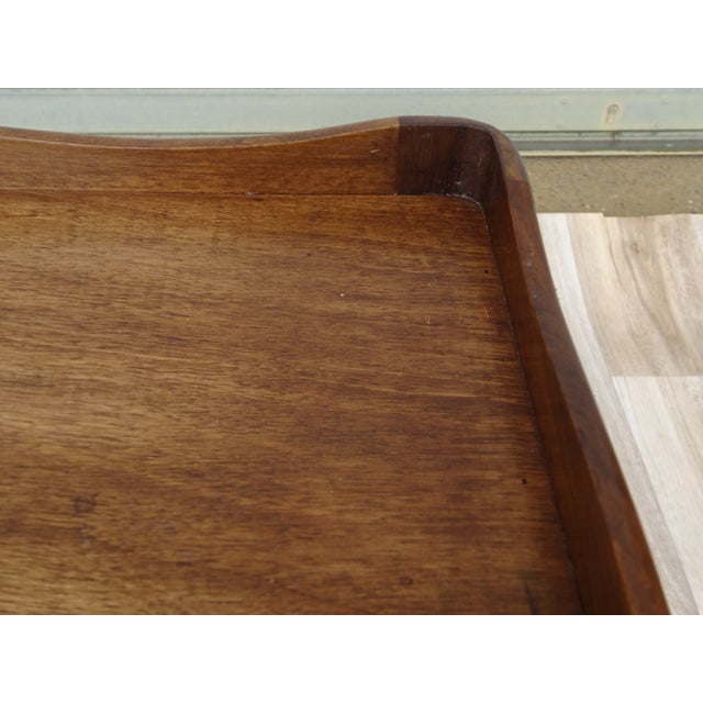 Louis XV Walnut Bedside Table, 1960s For Sale - Image 11 of 18