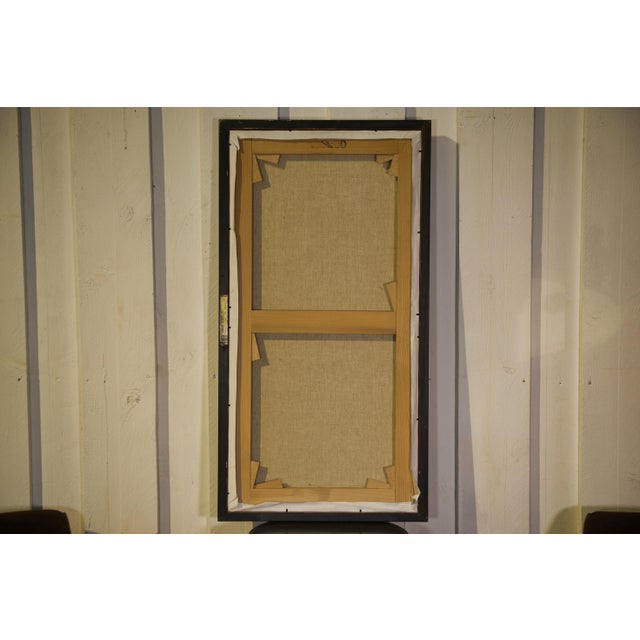 1990s Julian Taylor, The Lighthouse of La Jument, 1990s, Canvas & Paint, Framed For Sale - Image 5 of 8