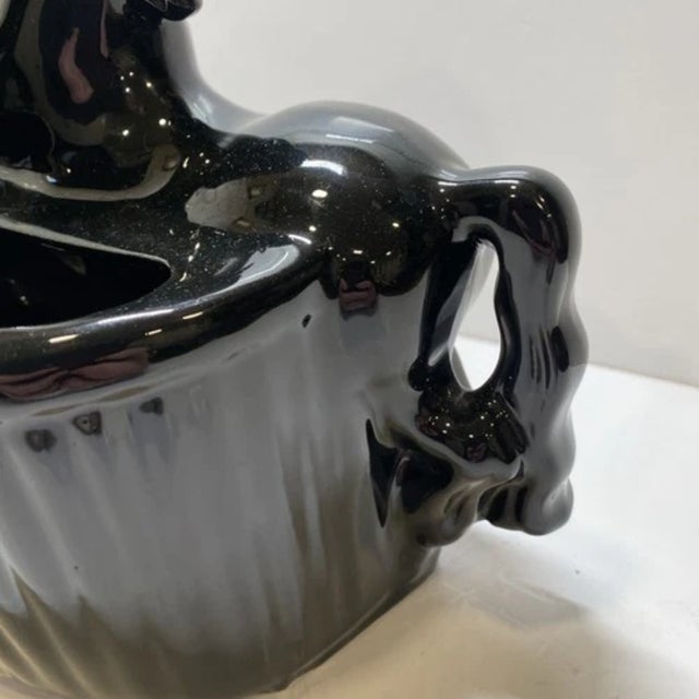 Vintage Ceramic Horse Planter Mid Century Modern For Sale - Image 10 of 12