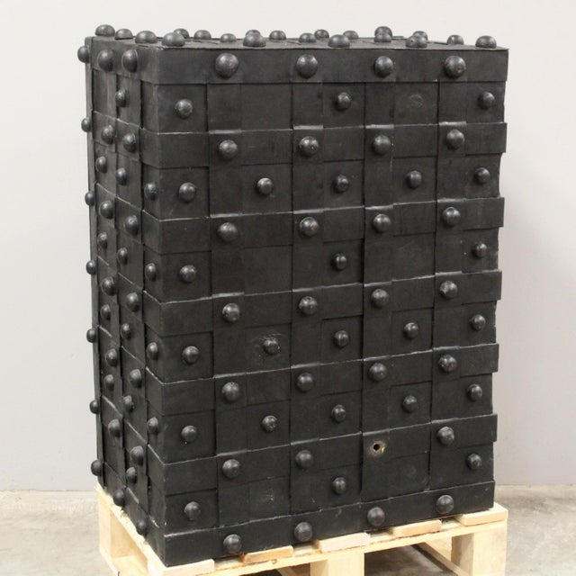 Metal 18th Century Iron Safe, France For Sale - Image 7 of 14