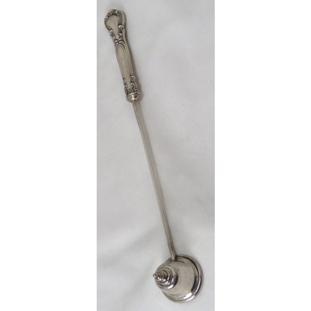 Vintage Mid 1900s Classic Style Sterling Silver Candle Snuffer by