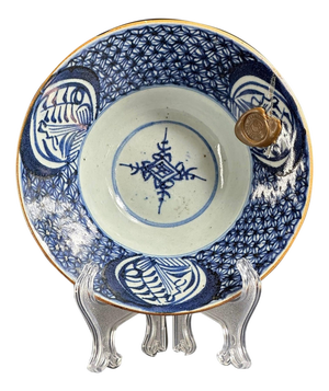 Antique Chinese Qing Dynasty Porcelain Bowl, 1800-1849