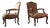 Set of Antique Danish Chairs, 1890s For Sale