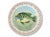 Early 20th Century Vintage Transferware Fish Plates W/22k Gold Trim - Set of 4 For Sale - Image 5 of 6
