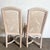 1990s Boho Chic White Washed Pencil Reed Dining Chairs - Set of 6 For Sale - Image 5 of 10