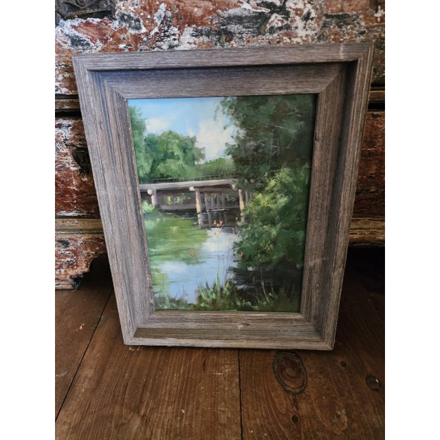 Pretty plein air painting by Paulette Alsworth from Kerrville Texas.