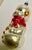 Glass West Germany Handblown Snowman Mercury Glass Christmas Tree Ornament Red Scarf For Sale - Image 7 of 11