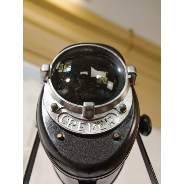 Baby Spotlight on Tripod from A.E. Cremer Paris, 1950s For Sale - Image 15 of 17