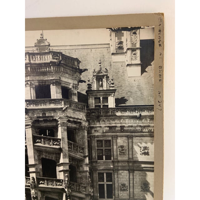 Antique French Chateau De Blois Photograph For Sale - Image 4 of 5