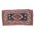 Antique Zabihi Collection Navy Persian Veramin Mini Rug - 1'7" x 3'1" For Sale