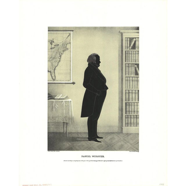 1965 Henry Brown 'Daniel Webster' Offset Lithograph For Sale