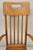 Vintage Sikes Co Maple Wood American Colonial Style Rocker Rocking Chair (A) For Sale - Image 4 of 11