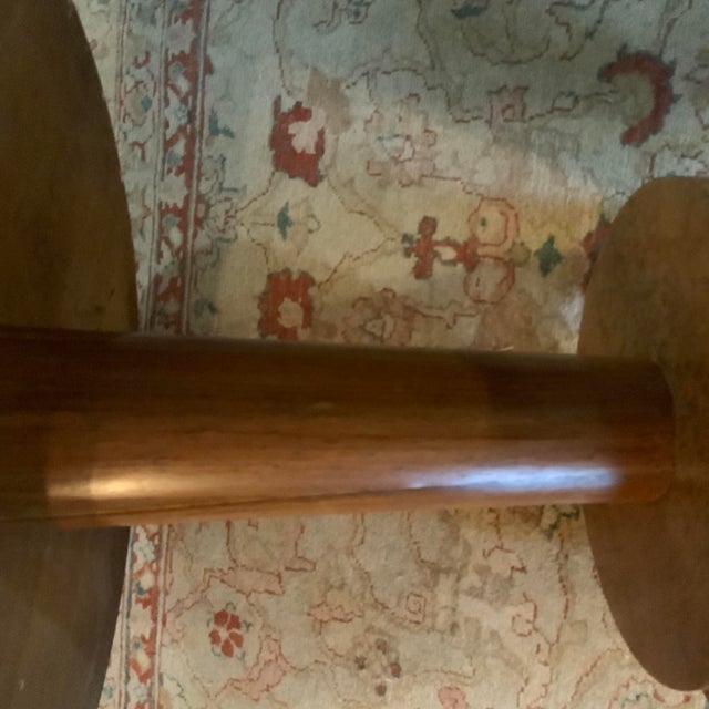 Wood Early 20th Century Deco Style Biedermeier Occasional Table For Sale - Image 7 of 8