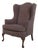 Kittinger Biggs Queen Anne Mahogany Wing Chair For Sale
