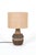 Danish Ceramic Table Lamp with Jute Lampshade by Einar Johansen for Søholm, 1960s For Sale - Image 13 of 13