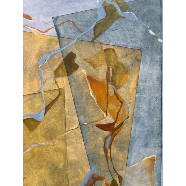 Early 21st Century If This Were The Only Moment That You Have by Amy Hutcheson | Oil on wood cradle abstract composition For Sale - Image 5 of 5