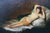Spanish Classical Nude La Maja Desnuda After Francisco De Goya 44" For Sale - Image 4 of 11