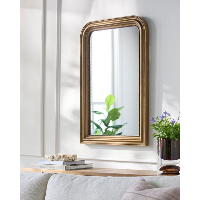 Transform your space with the timeless elegance of the Phillipe mantel mirror wall decor. This traditional masterpiece is...