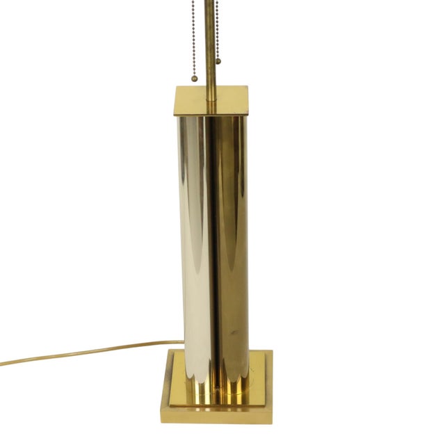 Hollywood Regency Table Lamp in Brass, 1960s For Sale - Image 12 of 18