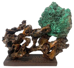 Sculpture in Malachite, 1970s
