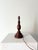 Wood Turned Mahogany Table Lamp, Belgium, 1910s For Sale - Image 7 of 9