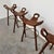 Wood Vintage Bar Stool in Wood in the style of Sergio Rodrigues For Sale - Image 7 of 14