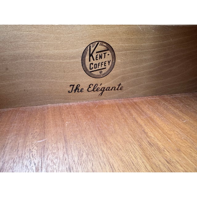 1960s Kent Coffey the Elegante Nightstand With Drawer For Sale In San Francisco - Image 6 of 12