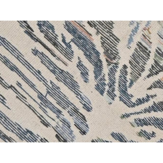 Hand Knotted Modern Wool Rug. 8'03" X 11'06" For Sale - Image 4 of 4