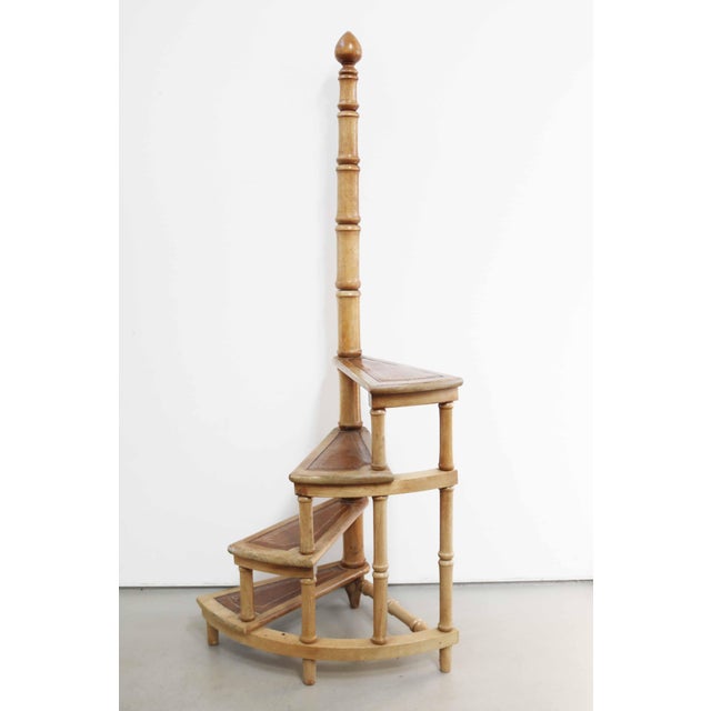 Victorian Style Library Staircase, England, 1950s For Sale - Image 3 of 10