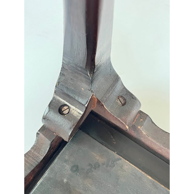 Antique Coffee or Cocktail Table With Removable Glass Tray Tops For Sale - Image 14 of 14