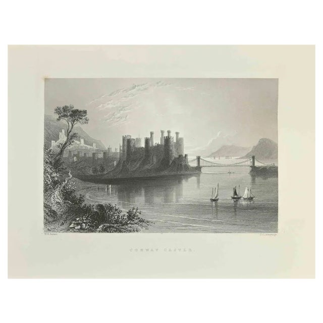 J. C. Armytage, Conway Castle, Etching, 1845 For Sale