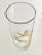 1980s Gold Flying Geese Glass Vase For Sale - Image 6 of 8