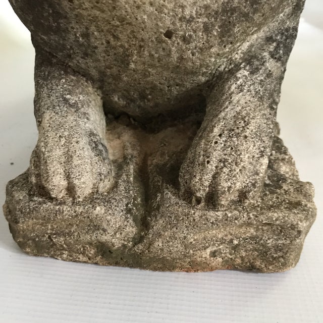 Carved Stone Rabbit Chairish
