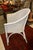 1970s Lloyd Loom Single White Wicker & Aluminum Arm Chair Porch Patio For Sale - Image 11 of 13