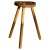 Oak Tripod Stool, 1960s For Sale - Image 10 of 10