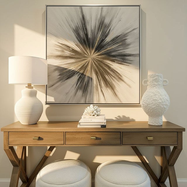 Contemporary Rowan Double Handle Vase - Small For Sale - Image 3 of 11