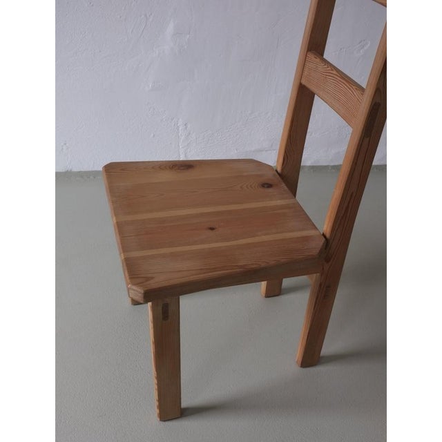 Wood Pine Chairs by Roland Wilhelmsson for Karl Andersson & Söner, Sweden, 1960s, Set of 2 For Sale - Image 7 of 11
