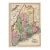 Maine by Colton — Original Atlas Map, 1850 For Sale