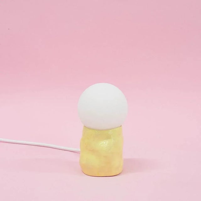 Candy lamp by siup studio. Dimensions: d 9x w 9 x h 14cm. Materials: glass and ceramics. Also available in different...