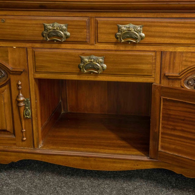 Victorian Mahogany Sideboard For Sale - Image 6 of 18
