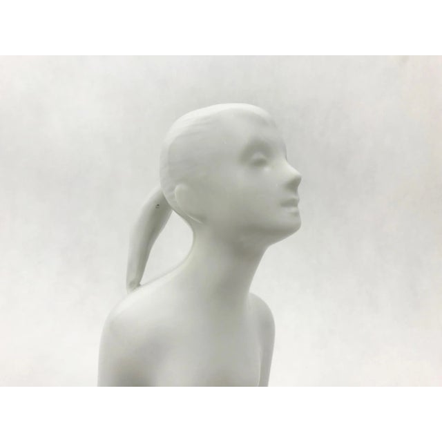 Nude Statue by J. Černoch for Royal Dux Bohemia, 1960s For Sale - Image 4 of 9