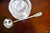 Metal Vintage Arias Peru Sterling Silver Sugar or Condiment Spoon, Floral Repousse, 6.5 Inch For Sale - Image 7 of 15