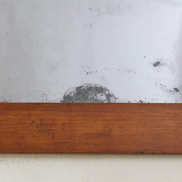 Italian Neoclassical Cherry Wood Wall Mirror, 19th Century For Sale - Image 10 of 11