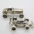 1970s Vintage Italian Handmade Genuine Silver Racing Cars Miniature, 1970s, Set of 2 For Sale - Image 5 of 14