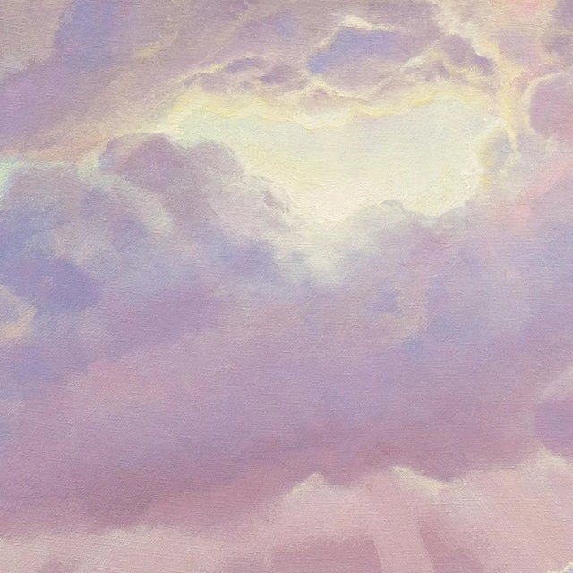 Textile 'Pacific Coast Sunset' by George Rohrer, 1988, Art Institute of Chicago, Mendocino, California Artist For Sale - Image 7 of 12