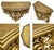 This vintage Burwood Hollywood Regency Victorian gold wall shelf is a stylish and functional addition to any living room...