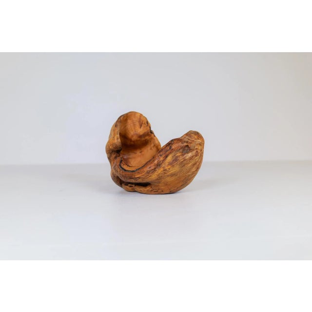 Swedish Folk Art Burl Bowl, 1960s For Sale - Image 6 of 12