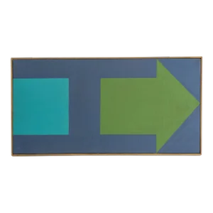 Martha Willis Breeden Modern Graphic Hardline Painting